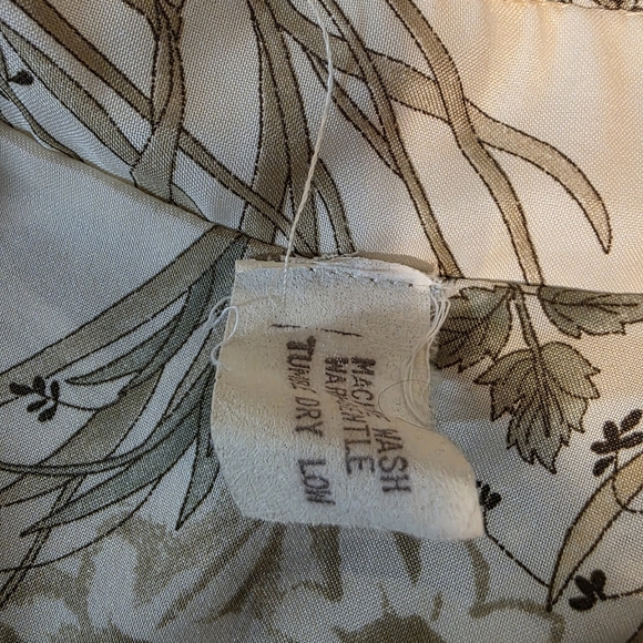 Vintage Floral Belted Kimono Dress - Picture 3 of 4